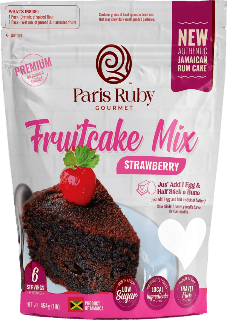 Fruitcake Mix Strawberry pack
