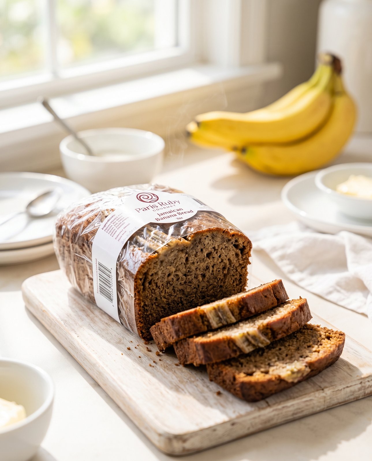 Paris Ruby banana bread, made to order