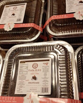 2lb Paris Ruby Fruitcake