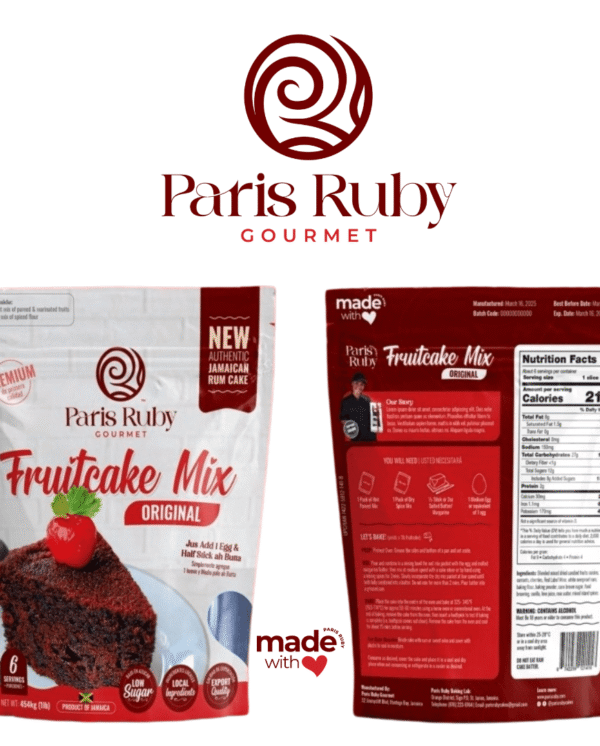 Paris Ruby Fruitcake Mix