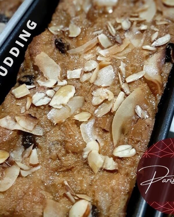 Paris Ruby Bread Pudding