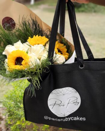 Paris Ruby Shopping Bag- Black