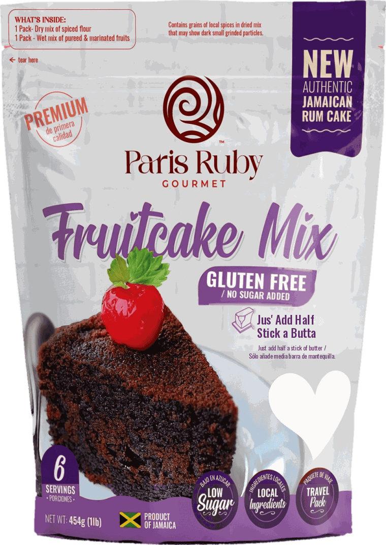 Fruitcake Mix Gluten Free, Eggless, No Sugar Added pack